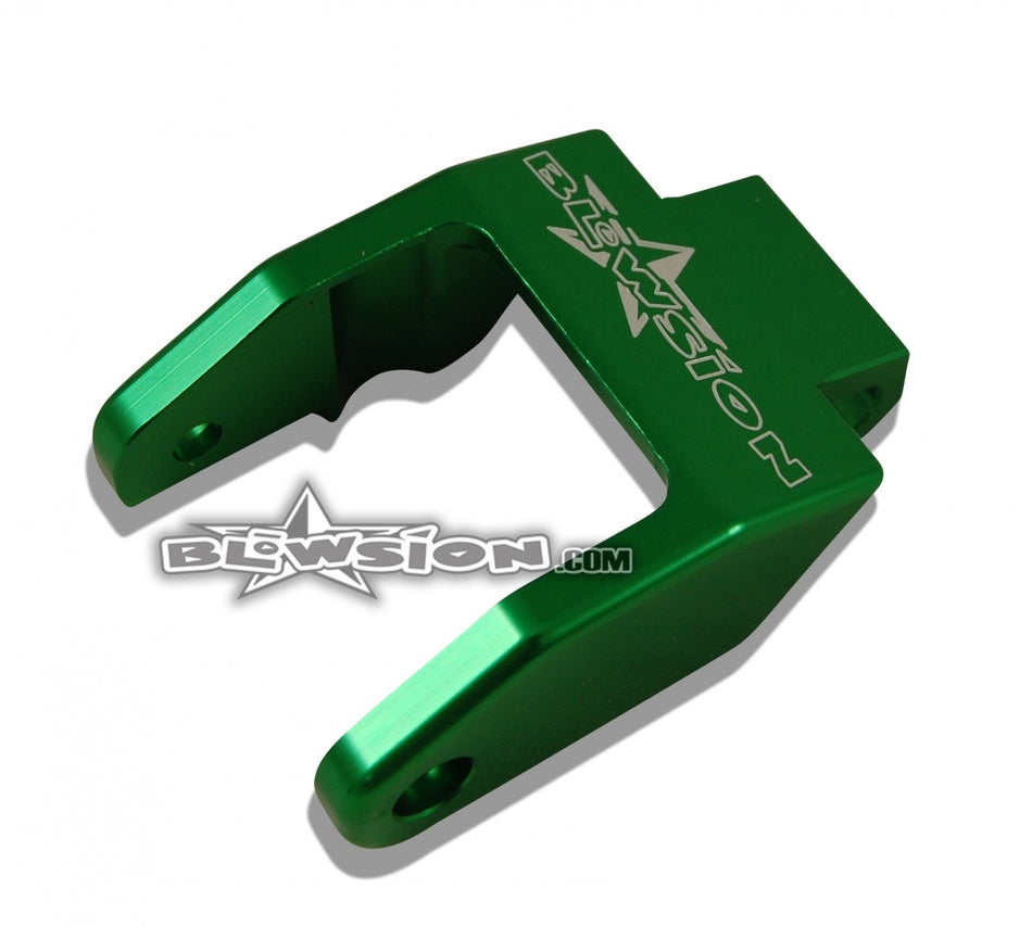 Blowsion Yamaha, Kawasaki Billet Hood Latch 04-04-001 - GREEN