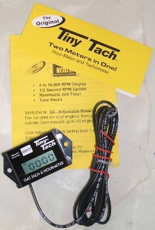 Tiny Tach Digital Tach & Hourmeter - 2 Or 3 Cylinder Motors