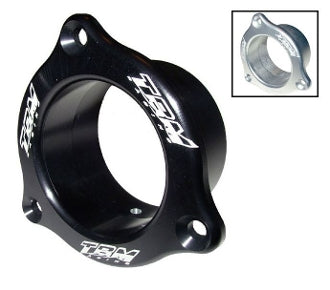 TBM RACING KAWASAKI SX-R 800 SXR EXHAUST OUTLET FLANGE - BLACK