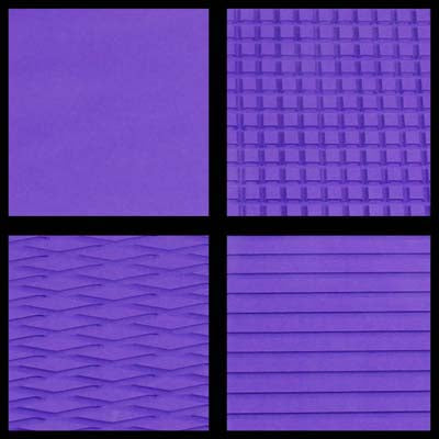HYDRO-TURF 40X62 SHEET - MATERIAL CUT GROOVE - PURPLE
