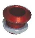 HOT PRODUCTS - KAWASAKI (89+) 650SX, X2, 750SX/SXI/SXI PRO, STS SS, 550SX ALUMINUM - RED - NOSE BUSHING BOW EYE