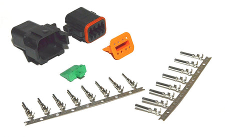 MSD GREY ELECTRICAL 8 PIN DEUTSCH CONNECTOR
