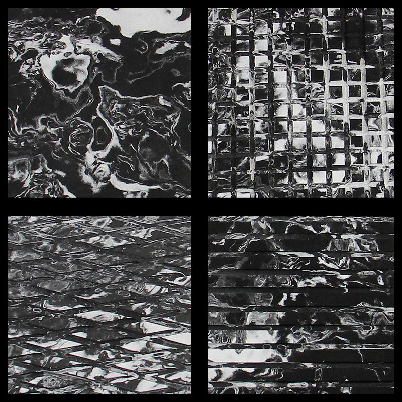 HYDRO-TURF 40X62 SHEET - MATERIAL CUT GROOVE - BLACK MARBLE