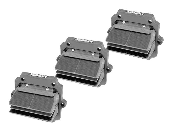 Moto Tassinari V-Force 2 Reed Assembly Yamaha Triple cylinder - YAMAHA, 1100/1200 (3 cages) These only fit the 1100 (63M) and 1200 (65U) non powervalve engines
