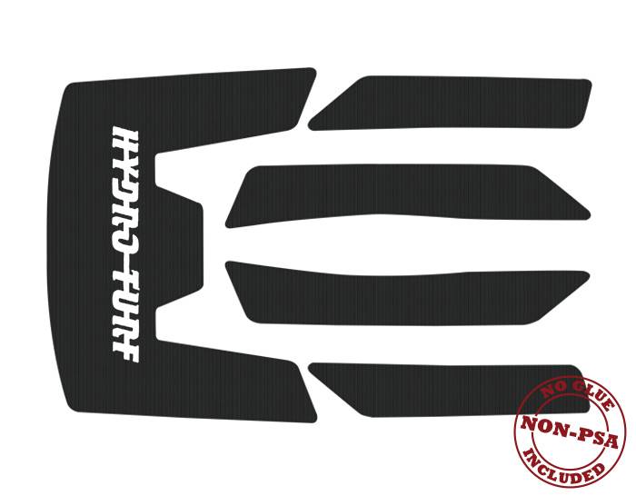 HYDRO-TURF MAT KIT - BLACK - CUT GROOVE - FIT'S HONDA AQUATRAX R-12 & R12-X
