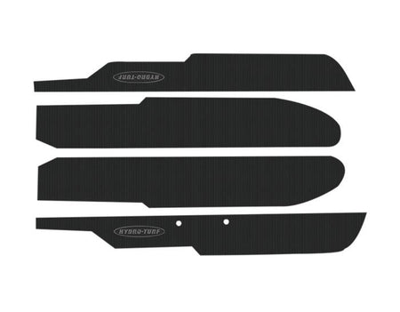 HYDRO-TURF MAT KIT - BLACK - CUT GROOVE - FIT'S KAWASAKI X2 650 JET SKI ALL YEARS