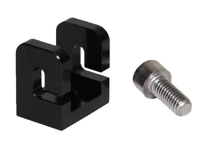 Rickter RRP Aluminum hook for gas tank water box - BLACK (Socket cap Bolt M6x10 included)