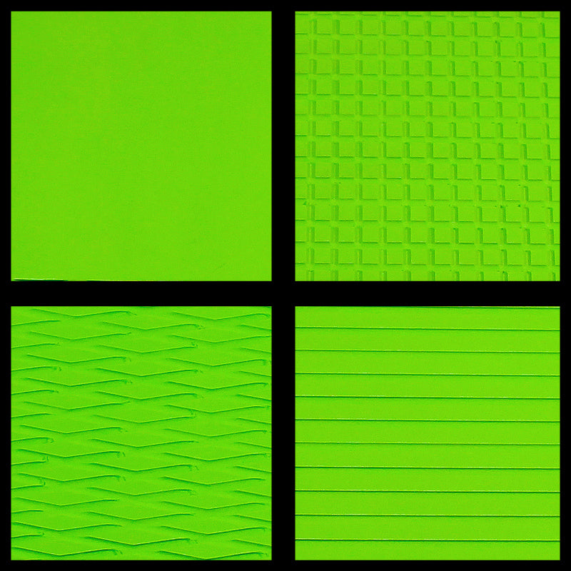 HYDRO-TURF 40X62 SHEET - MATERIAL CUT DIAMOND - LIME GREEN