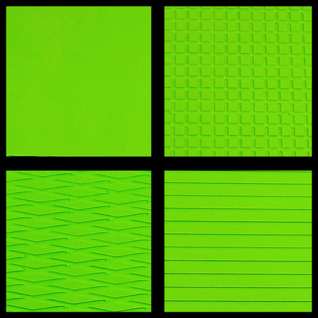 HYDRO-TURF 40X62 SHEET - MATERIAL CUT DIAMOND - LIME GREEN