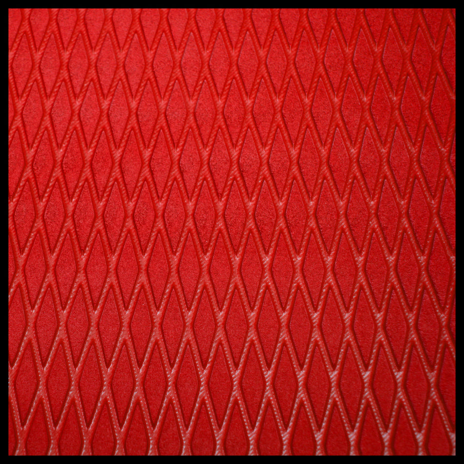 HYDRO-TURF 40X62 SHEET - MATERIAL MOLDED DIAMOND - RED