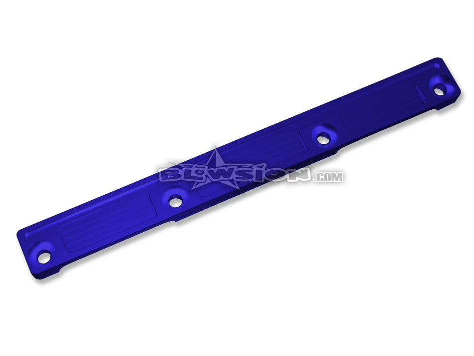 Blowsion BILLET FUEL RAIL-GREEN Blowsion Billet Carburetor Fuel Rail. Fits all Mikuni SBN 44mm, 46mm Dual Carburetors. All Stainless Mounting hardware included