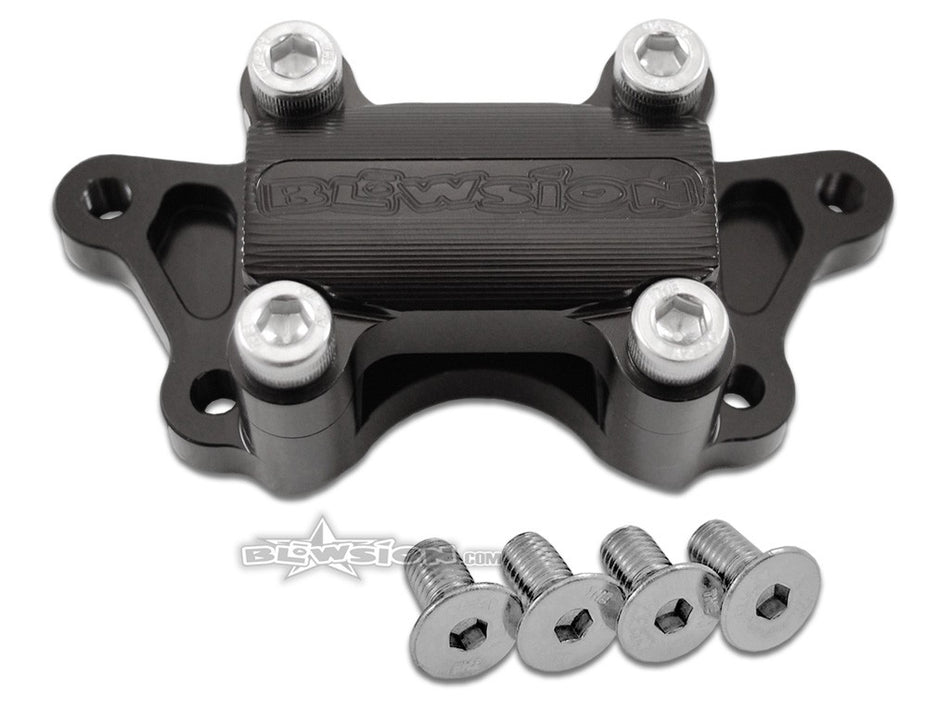 Blowsion 1-1/8" Fat Handlebar Clamp - Black